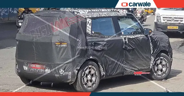 Hyundai Sub-4m EV Spotted Testing Again - CarWale