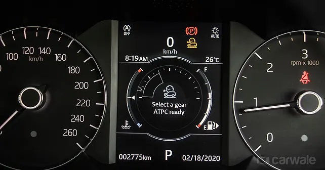 Range Rover Instrument Cluster Land Rover Range Rover Evoque Instrument Cluster - CarWale