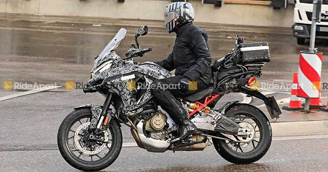 Ducati Multistrada V4 spotted in clearest spy images yet - BikeWale