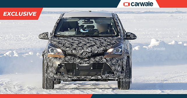 Toyota Yaris Based SUV Spotted On Test - CarWale