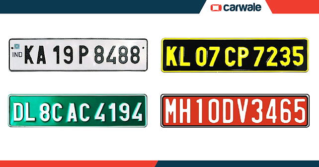 MoRTH updates registration plate rules for motor vehicles - CarWale