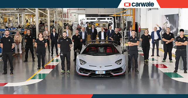 Lamborghini Aventador surpasses 10,000 units production milestone - CarWale