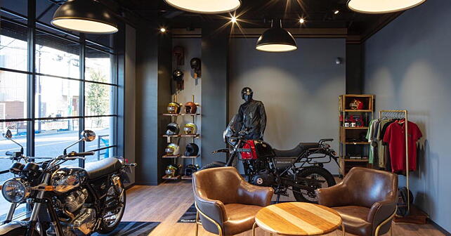 indiranagar royal enfield showroom