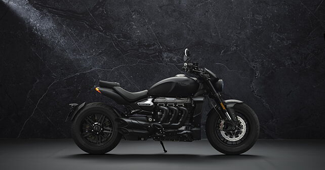 Triumph Rocket 3 R Black Edition: Image Gallery - BikeWale