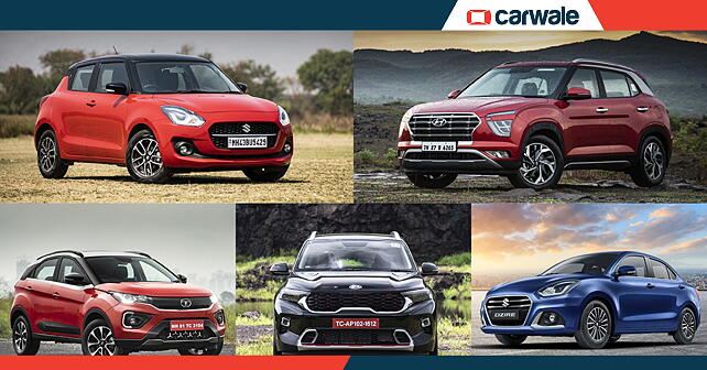 Top-five cars sold in India in May 2021 - CarWale