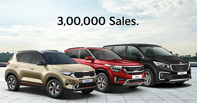 Kia India Crosses Three Lakh Sales Milestone; Seltos Becomes The 3,00 ...