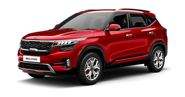 Kia Seltos [2019-2022] Intense Red/ Aurora Black Pearl Colour - CarWale