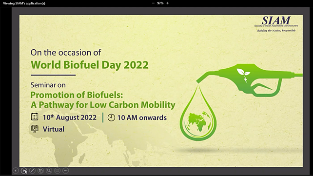 World Biofuel Day 2022