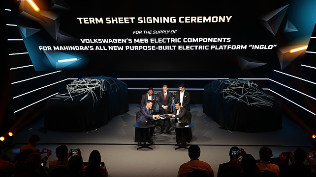 Signing of Term Sheet Between M&M and VW Group