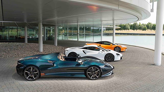 McLaren range of Supercars