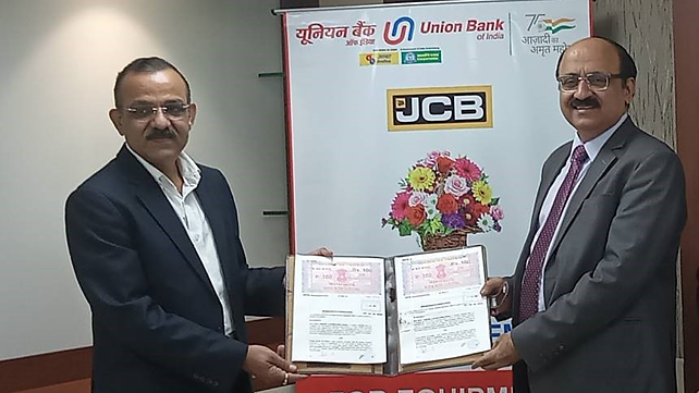 Signing of MoU between Union Bank of India and JCB