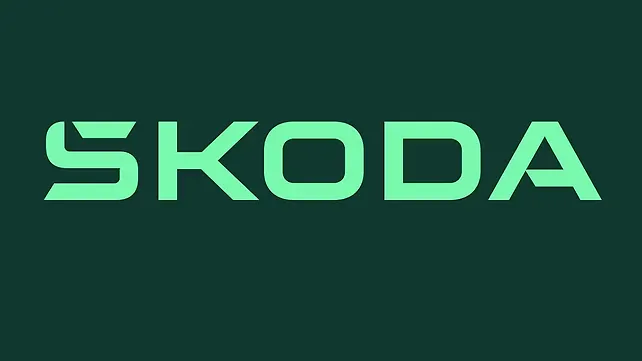 New Skoda logo New Skoda logo