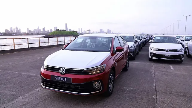 VW Virtus being exported VW Virtus being exported