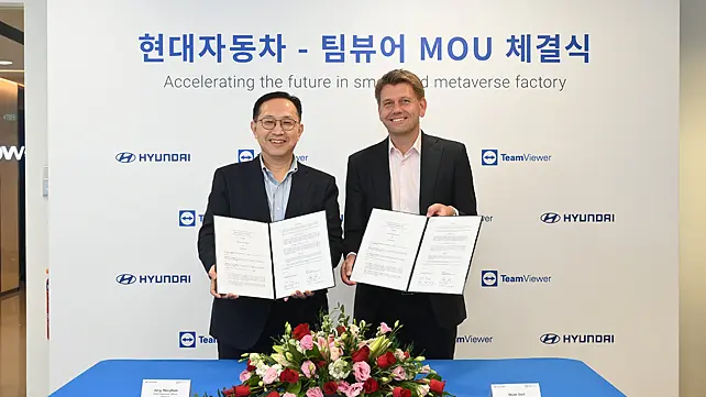 MoU Signing between HMC and TeamViewer MoU Signing between HMC and TeamViewer