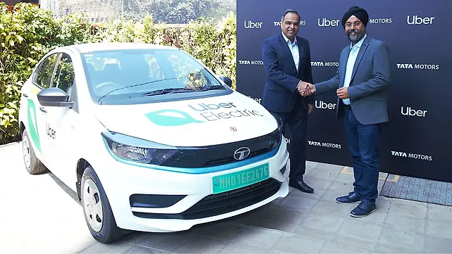 Tata Motors, Uber Sign MoU Tata Motors, Uber Sign MoU