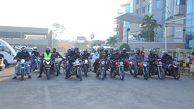 Official ride to IBW flagged off from Vashi