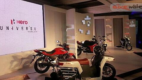 Hero MotoCorp unveils five new products