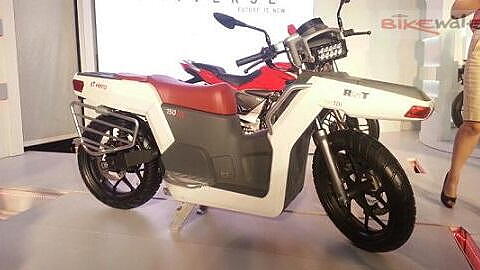Hero unveils diesel-engined RNT motorcycle