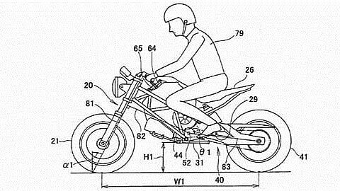 A naked bike that can turn into a cruiser