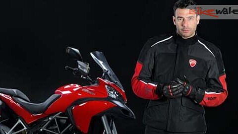 Ducati showcases motorcycle wirelessly integrated with airbag riding jackets