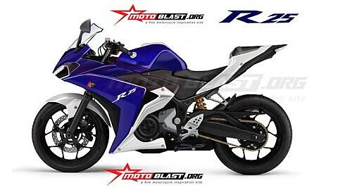 Yamaha R25 production version rendered 