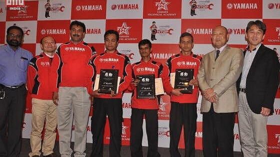 Yamaha India announces winners of National Technician Grand Prix 2012