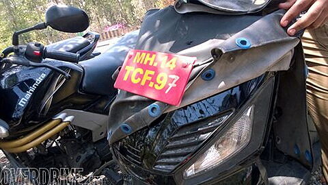 Mahindra’s upcoming 110cc scooter spied testing