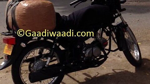 Hero MotoCorp’s 100cc motorcycle spied testing