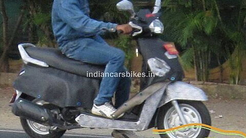 Mahindra’s new 110cc scooter spotted testing again