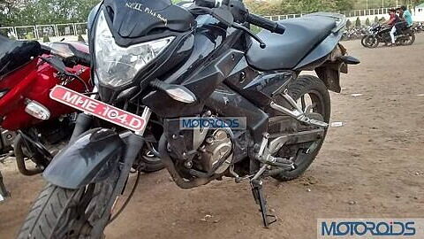 Bajaj Pulsar NS 150 spotted testing in Pune