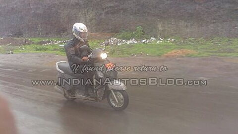 Mahindra G101 scooter spotted testing near Pune
