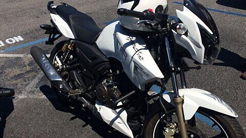 TVS Apache RTR 180 ABS being tested in US