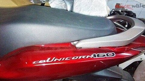 Honda CB Unicorn 160 spied before official launch