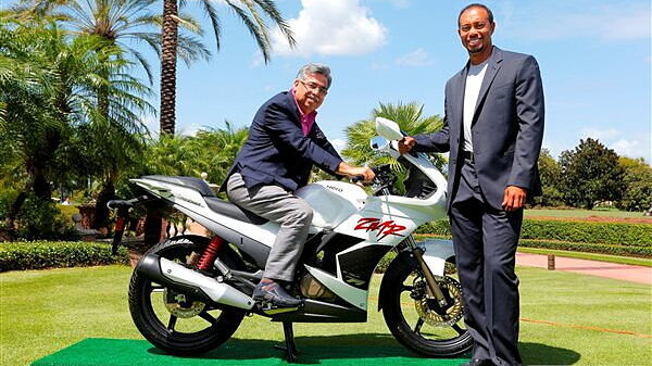Hero MotoCorp signs Tiger Woods as global brand ambassador