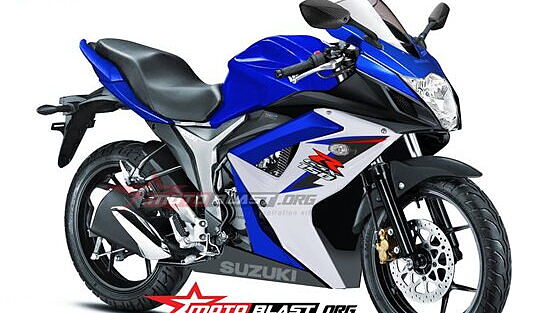 Suzuki’s upcoming fully-faired Gixxer rendered