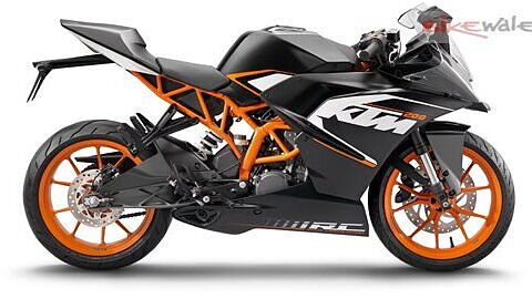 KTM RC200 detailed picture gallery