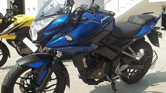 Bajaj Pulsar AS200 snapped at Pune's test track
