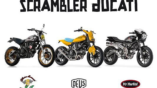 Ducati Scrambler custom project picture gallery