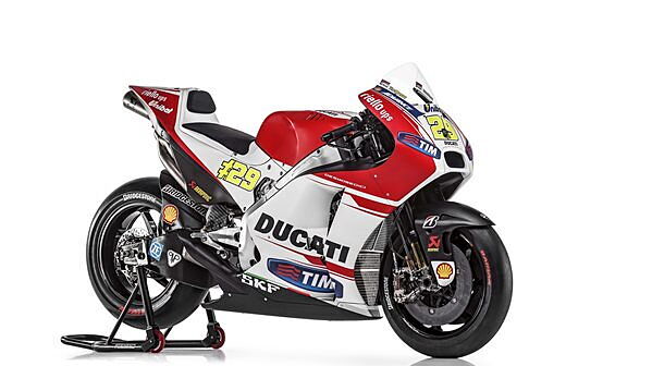 Ducati unveils the Desmosedici GP15 MotoGP bike
