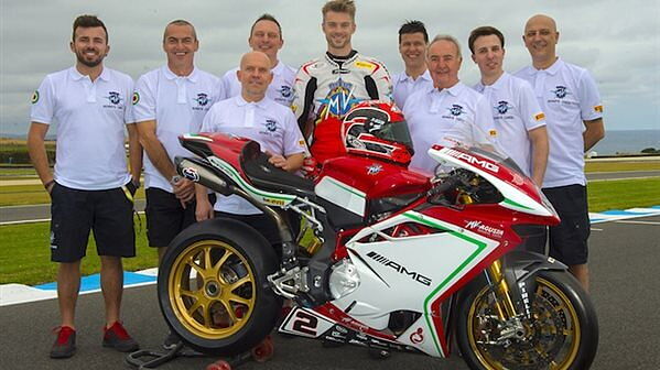 MV Agusta F4 RC breaks cover in Australia