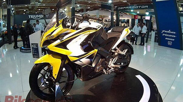 Bajaj Pulsar SS200 exhibited at Motor Fair Turkey