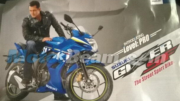 Suzuki Gixxer SF brochures leaked before launch