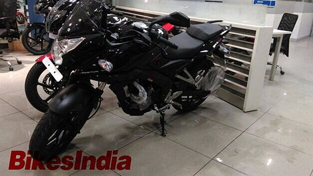 Bajaj Pulsar 200AS spotted at a dealership