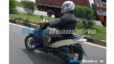TVS Dazz spotted testing in Bangalore
