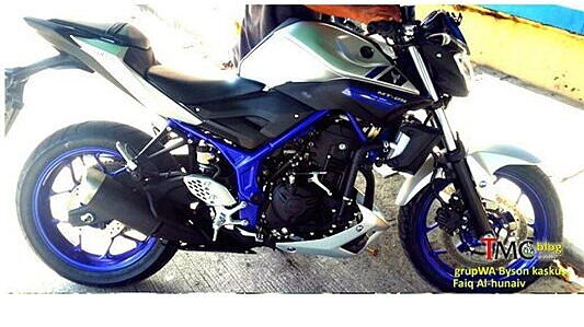 Yamaha MT-25 spotted completely undisguised