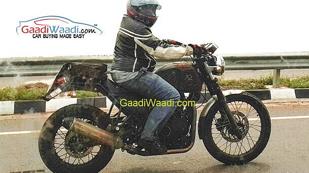 Royal Enfield Himalayan spied testing again