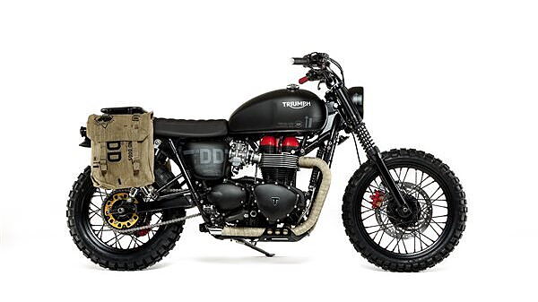 Triumph showcases the Venom custom Bonneville in the UK