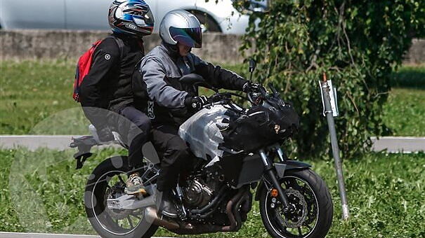 Yamaha MT-07 Tracer spotted testing again