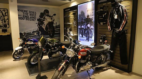 Triumph inaugurates a new dealership in Indore