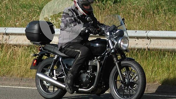 New Triumph Bonneville base model spied testing